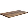 We'Re It Lift it, 48"x24" Electric Sit Stand Desk, Effortless Touch Up/Down, Reclaimed Wood Top, White Base VL12WH4824-RW